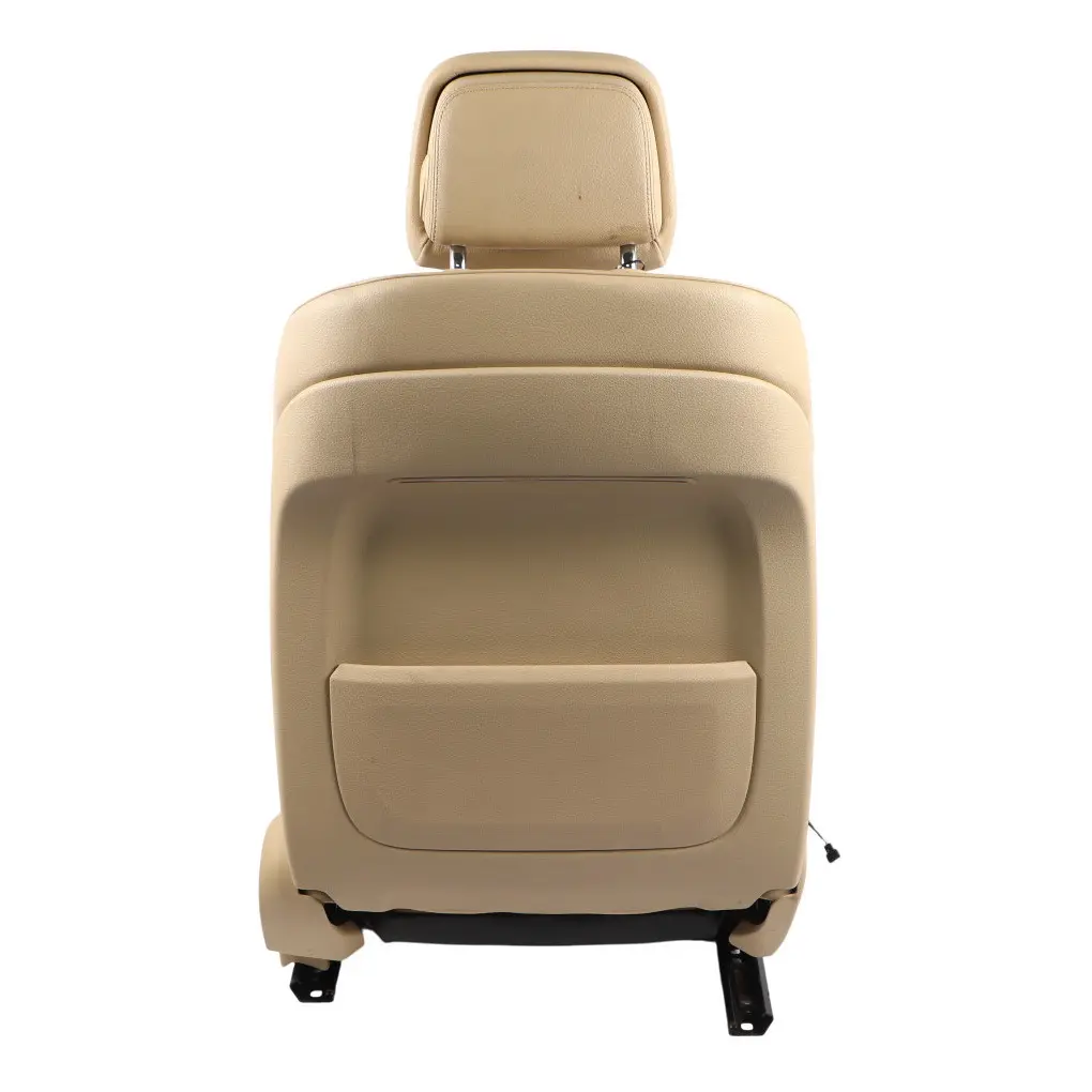 Front Left N/S Interior Heated Leather Dakota Beige to BMW F07 GT Seat with Part number 7231175 BMW F07 GT Seat Front Left N/S Interior Heated Leather Dakota Beige - SKU 7231175-1 - Part number 7231175