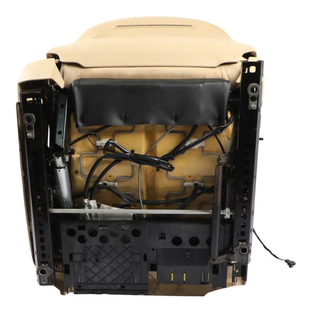 Front Left N/S Interior Heated Leather Dakota Beige to BMW F07 GT Seat with Part number 7231175 BMW F07 GT Seat Front Left N/S Interior Heated Leather Dakota Beige - SKU 7231175-1 - Part number 7231175