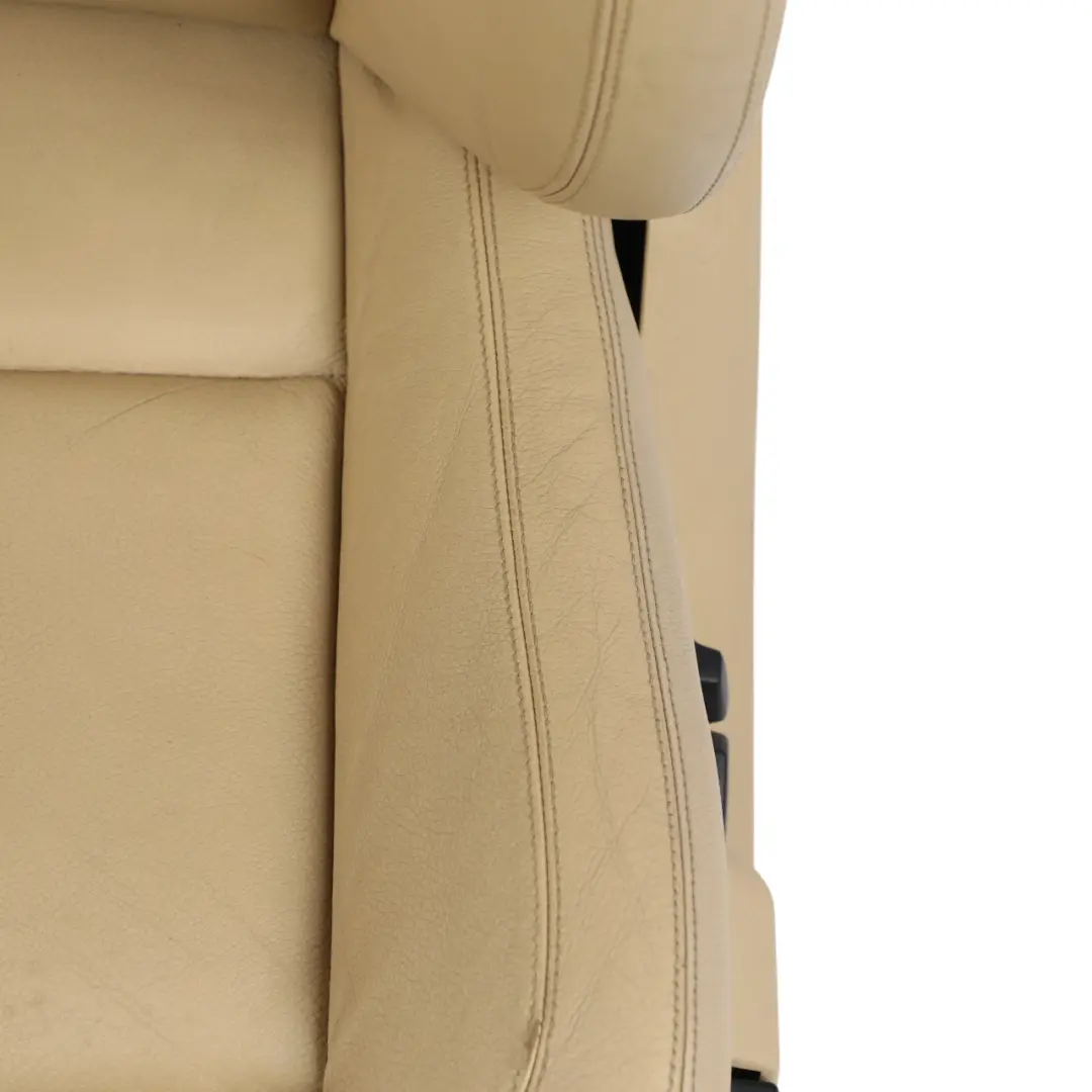 BMW F07 GT Seat Front Left N/S Interior Heated Leather Dakota Beige - SKU 7231175-1 - Part number 7231175