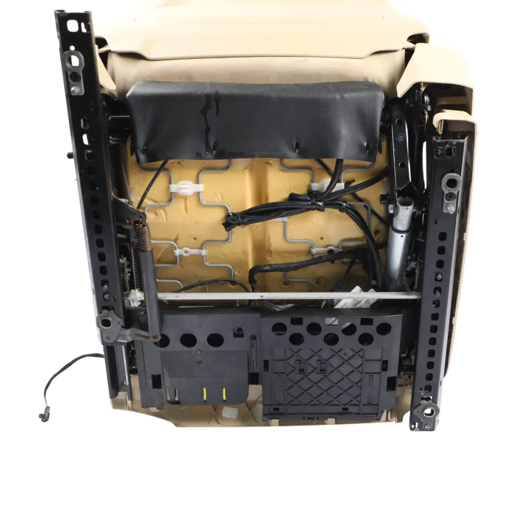 Front Right O/S Interior Heated Leather Dakota Beige to BMW F07 GT Seat with Part number 7231175 BMW F07 GT Seat Front Right O/S Interior Heated Leather Dakota Beige - SKU 7231175-2 - Part number 7231175