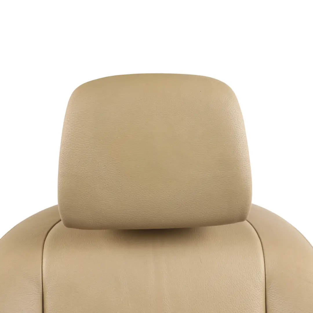 Front Right O/S Interior Heated Leather Dakota Beige to BMW F07 GT Seat with Part number 7231175 BMW F07 GT Seat Front Right O/S Interior Heated Leather Dakota Beige - SKU 7231175-2 - Part number 7231175