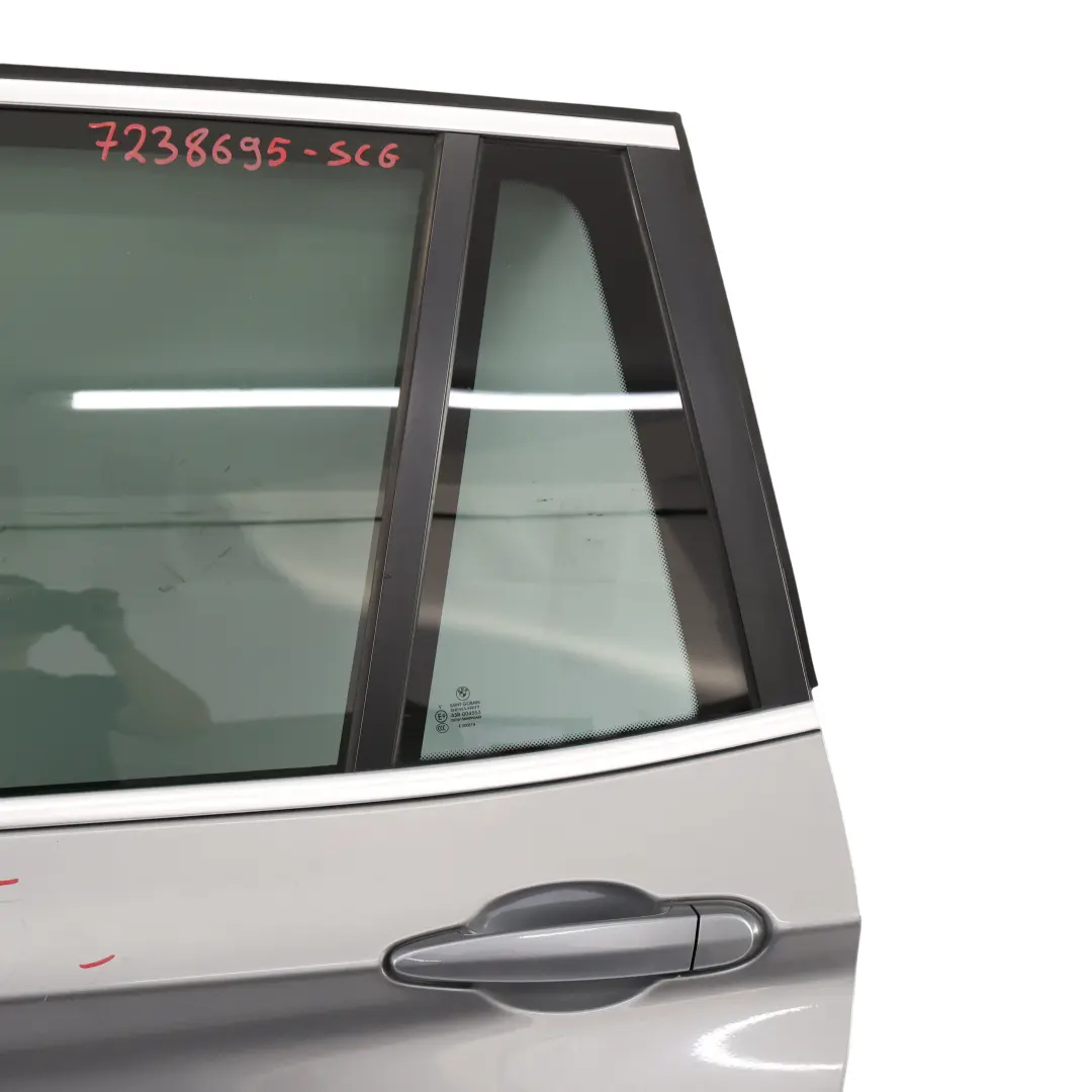 Door Rear Left N/S Spacegrau Space Grey Metallic - A52 to BMW X3 F25 with Part number 7238695 BMW X3 F25 Door Rear Left N/S Spacegrau Space Grey Metallic - A52 - SKU 7238695-SCG - Part number 7238695