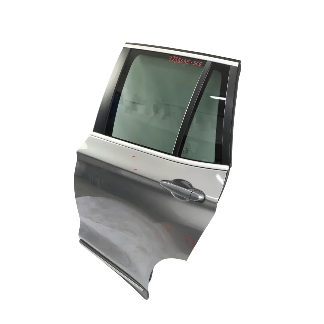 BMW X3 F25 Tür hinten links Spacegrau Metallic - A52 - SKU 7238695-SCG - Teilenummer 7238695