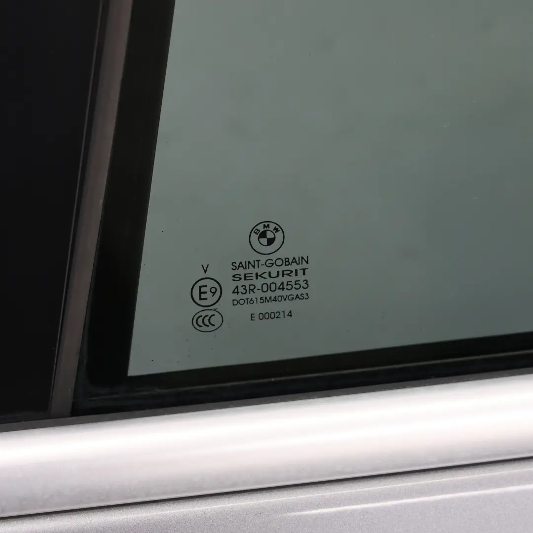 Puerta Trasera Izquierda Spacegrau Metallic Gris - A52 para BMW X3 F25 con número de pieza 7238695 BMW X3 F25 Puerta Trasera Izquierda Spacegrau Metallic Gris - A52 - SKU 7238695-SCG - Número de pieza 7238695