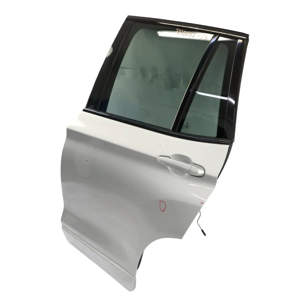 BMW X3 F25 Porte Arrière Gauche Titansilber Titan Silver Metallic - 354 - SKU 7238695-TS - Numéro de pièce 7238695