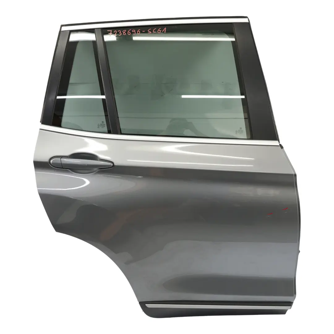 Puerta Trasera Derecha Spacegrau Metallic Gris - A52 para BMW X3 F25 con número de pieza 7238696 BMW X3 F25 Puerta Trasera Derecha Spacegrau Metallic Gris - A52 - SKU 7238696-SCG1 - Número de pieza 7238696
