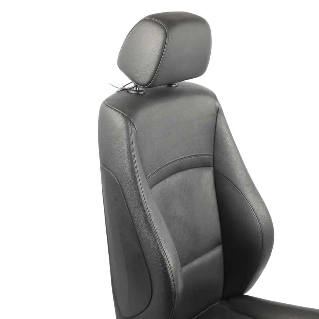 Front Seat M Sport Black Leather Dakota Right O/S to BMW E90 E91 LCI with Part number 7246858 BMW E90 E91 LCI Front Seat M Sport Black Leather Dakota Right O/S - SKU 7246858-3 - Part number 7246858