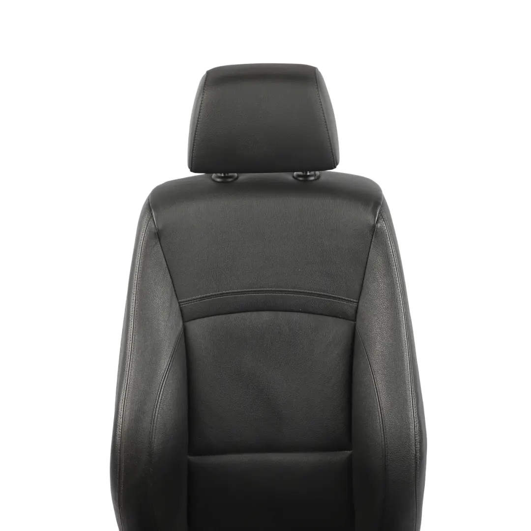 Front Seat M Sport Black Leather Dakota Right O/S to BMW E90 E91 LCI with Part number 7246858 BMW E90 E91 LCI Front Seat M Sport Black Leather Dakota Right O/S - SKU 7246858-3 - Part number 7246858
