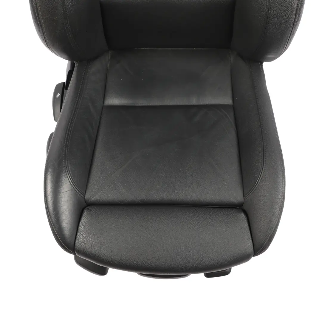 BMW E90 E91 LCI Front Seat M Sport Black Leather Dakota Right O/S - SKU 7246858-3 - Part number 7246858