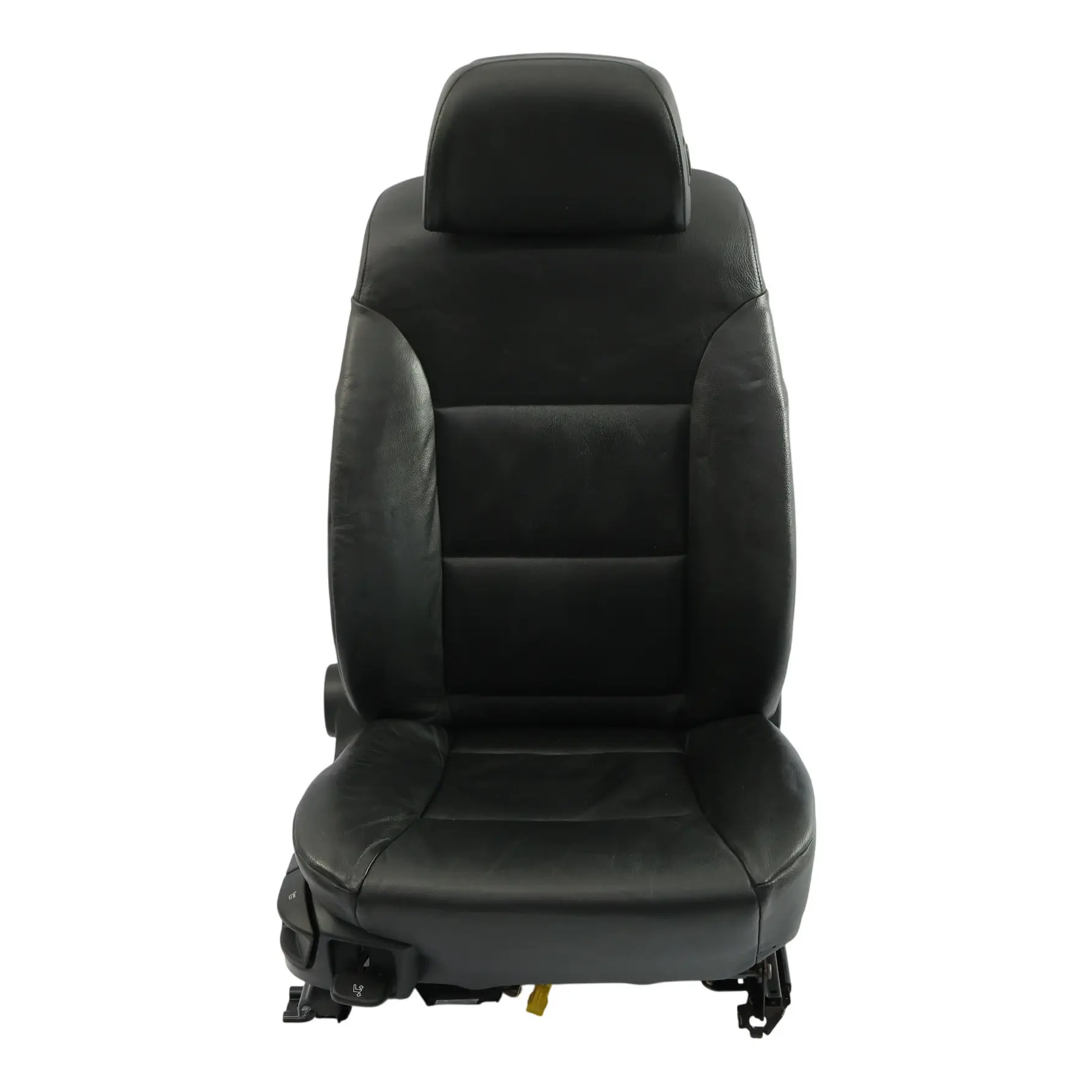 BMW E61 LCI Front Seat Heated Black Leather Passenger Side Right O/S