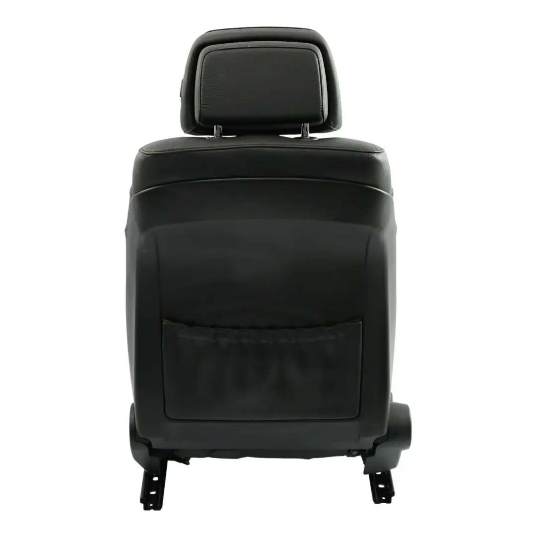 BMW E61 LCI Front Seat Heated Black Leather Passenger Side Right O/S - SKU 7249321-9 - Part number 7249321