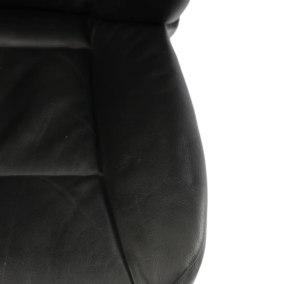 BMW E61 LCI Front Seat Heated Black Leather Passenger Side Right O/S - SKU 7249321-9 - Part number 7249321