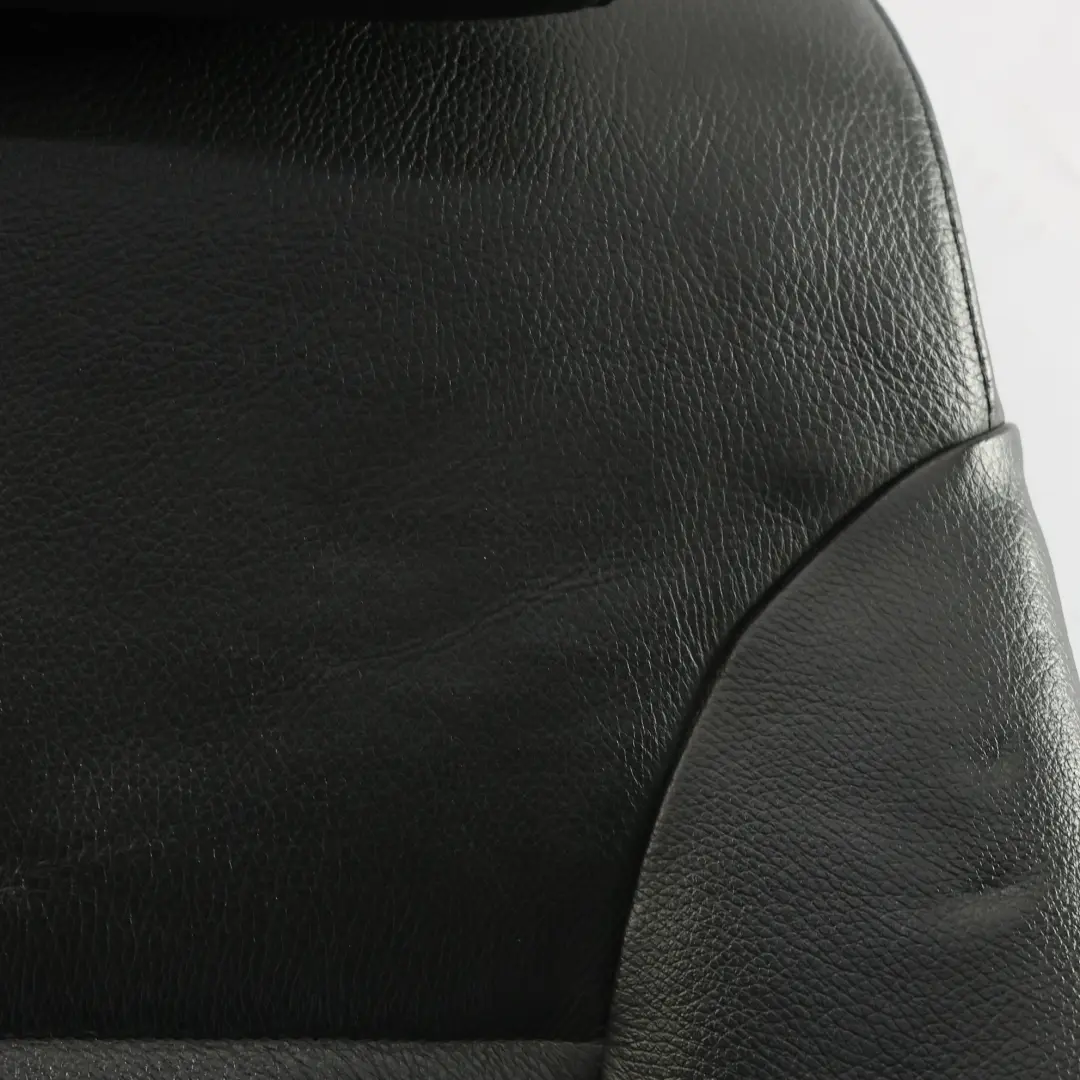 BMW E61 LCI Front Seat Heated Black Leather Passenger Side Right O/S - SKU 7249321-9 - Part number 7249321