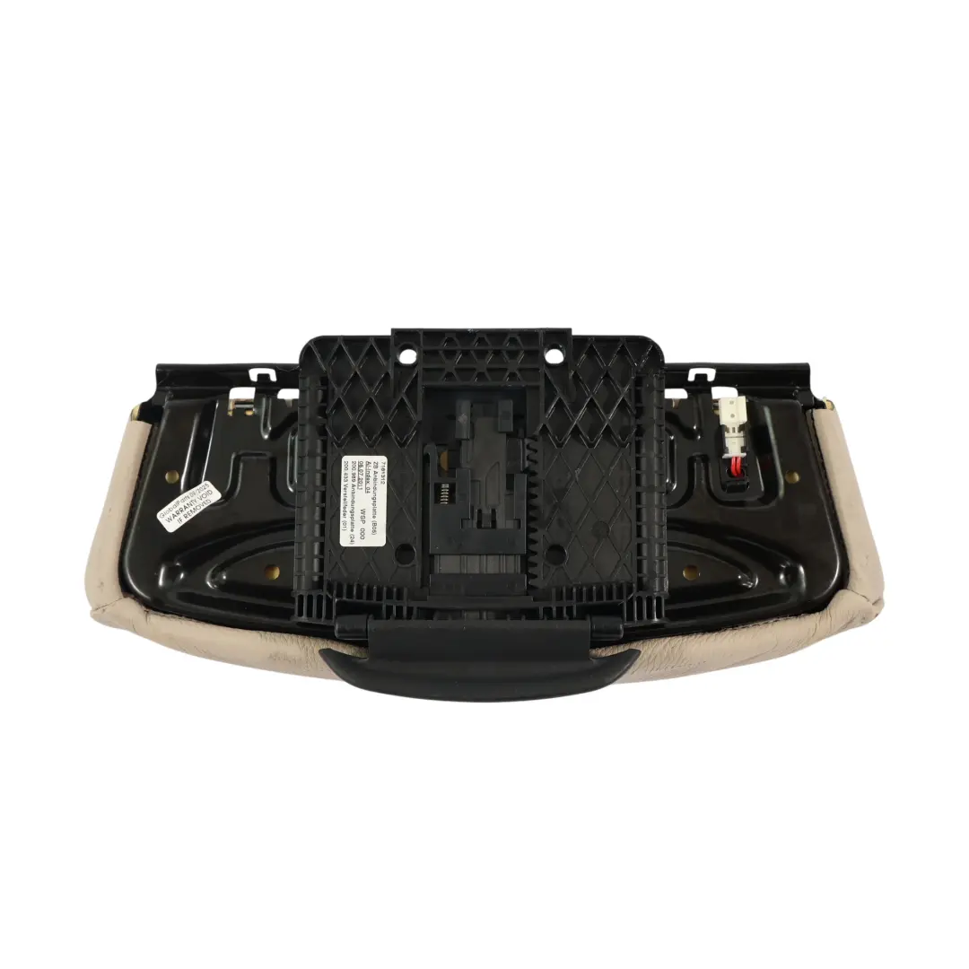 BMW E90 E91 Sport Sedile Anteriore Supporto Cosce Rivestimento In Pelle Oyster - SKU 7257572-1 - Numero di parte 7257572