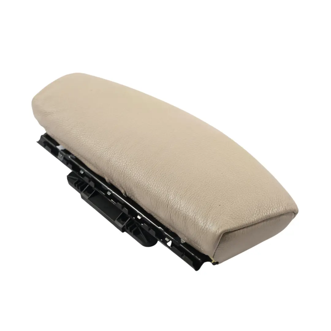 BMW E90 E91 Sport Front Seat Thigh Support Carrier Heated Cover Leather Oyster - SKU 7257572-1 - Part number 7257572