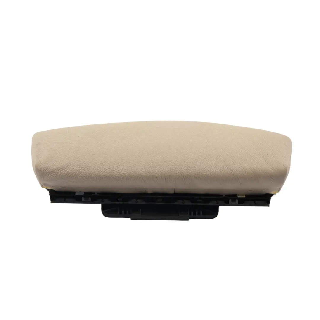 BMW E90 E91 Sport Vordersitz Träger Oberschenkelauflage Bezug Grau Leder - SKU 7257572-1 - Teilenummer 7257572