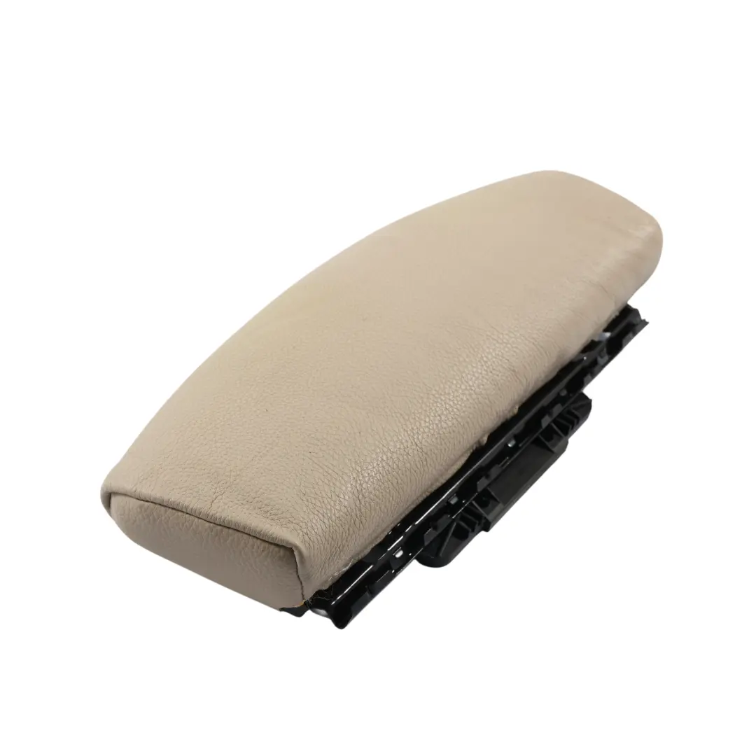 BMW E90 E91 Sport Front Seat Thigh Support Carrier Heated Cover Leather Oyster - SKU 7257572-1 - Part number 7257572