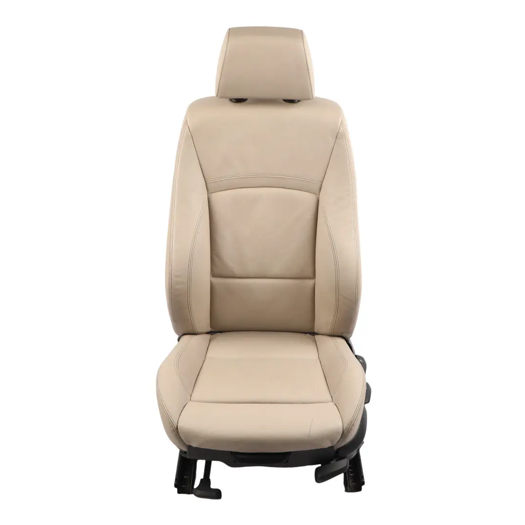 Sitz Vorne Links Interieur Beheizt Sport Leder Dakota Oyster für BMW E90 E91 LCI mit Teilenummer 7257599 BMW E90 E91 LCI Sitz Vorne Links Interieur Beheizt Sport Leder Dakota Oyster - SKU 7257599 - Teilenummer 7257599