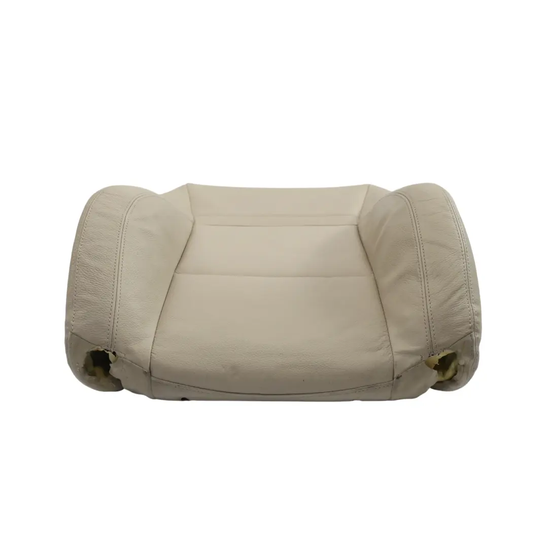 BMW E90 E91 LCI Vorder Sitz Rücken Lehne Beheizt Links Leder Dakota Oyster - SKU 7257599-2 - Teilenummer 7257599