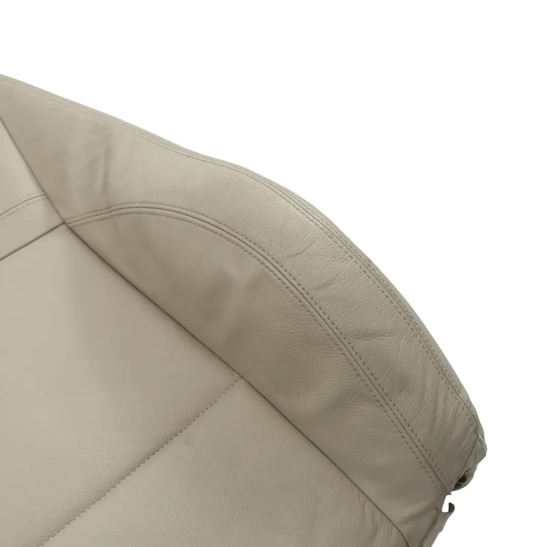 Vorder Sitz Rücken Lehne Beheizt Links Leder Dakota Oyster für BMW E90 E91 LCI mit Teilenummer 7257599 BMW E90 E91 LCI Vorder Sitz Rücken Lehne Beheizt Links Leder Dakota Oyster - SKU 7257599-2 - Teilenummer 7257599