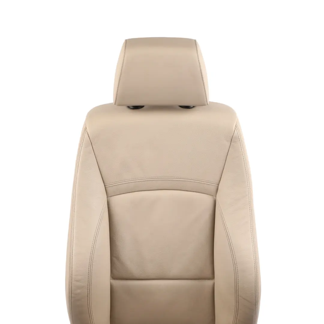 Fotel Przedni Lewy Przód Grzany Sport Skóra Dakota Oyster do BMW E90 E91 LCI o numerze 7257599 BMW E90 E91 LCI Fotel Przedni Lewy Przód Grzany Sport Skóra Dakota Oyster - SKU 7257599 - Numer Części 7257599