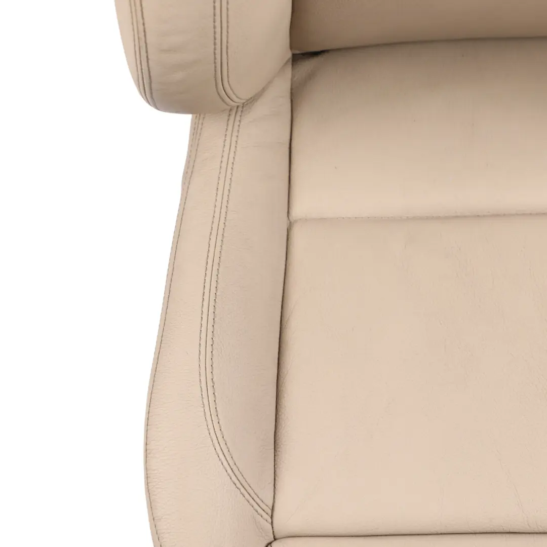 BMW E90 E91 LCI Fotel Przedni Lewy Przód Grzany Sport Skóra Dakota Oyster - SKU 7257599 - Numer Części 7257599