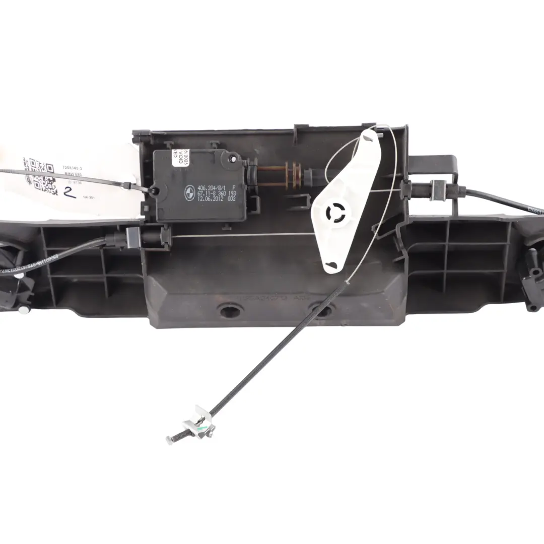 Trunk Lid Boot Lock Actuator Soft Close to BMW E93 Convertible with Part number 7258345 BMW E93 Convertible Trunk Lid Boot Lock Actuator Soft Close - SKU 7258345-3 - Part number 7258345