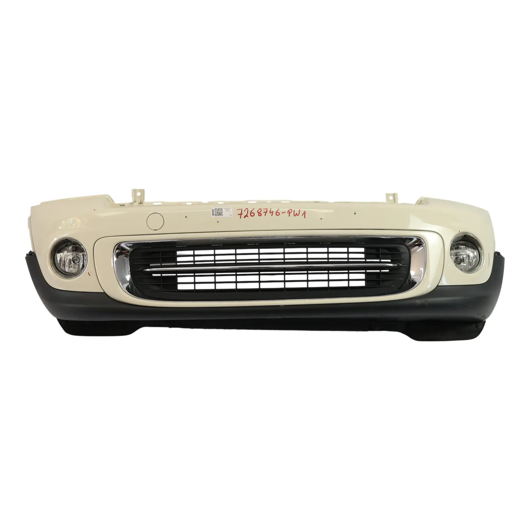 Mini R55 R56 LCI Embellecedor Parachoques Delantero Blanco Pimienta 850