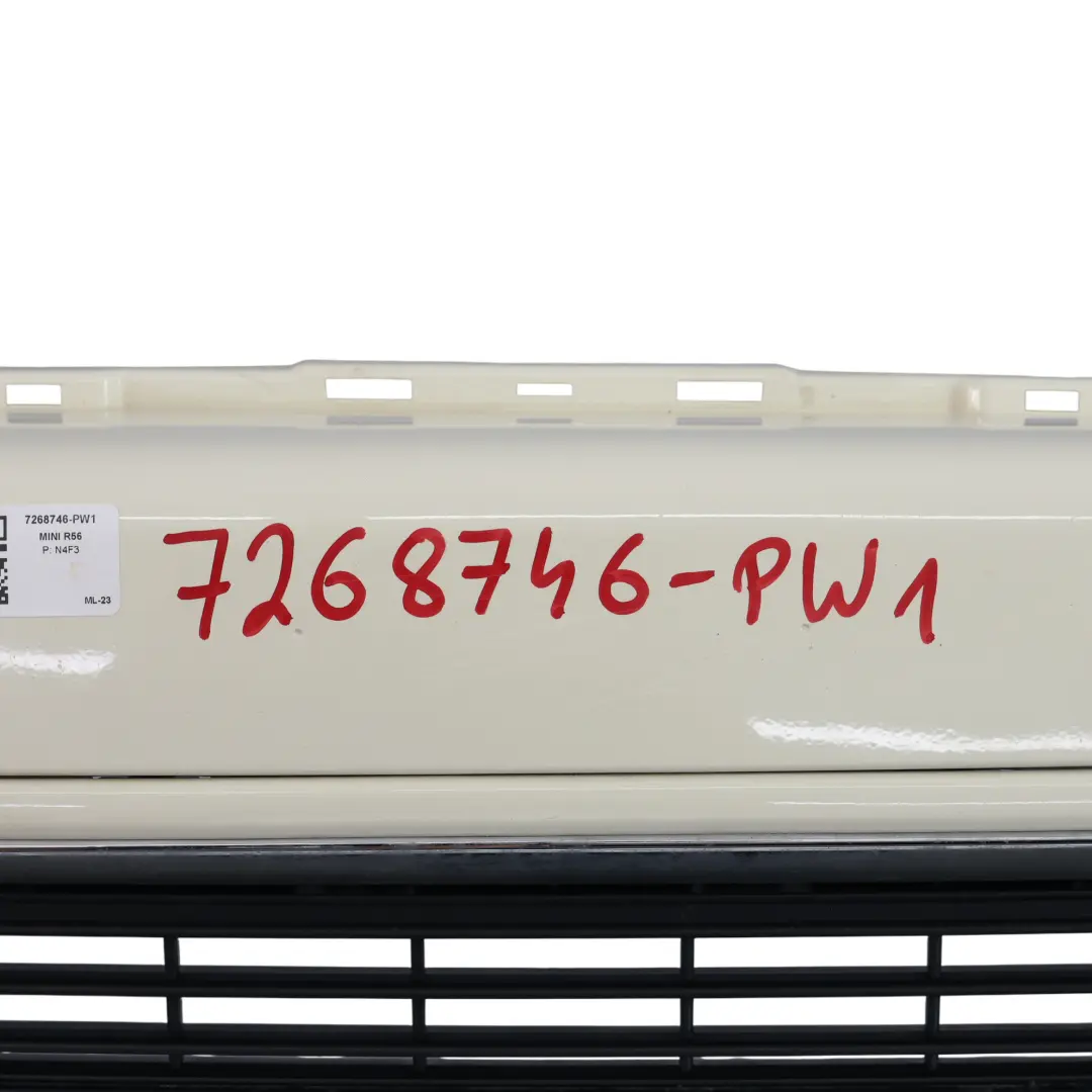 Mini R55 R56 LCI Zderzak Przedni Pepper White Biały - 850 - SKU 7268746-PW1 - Numer Części 7268746