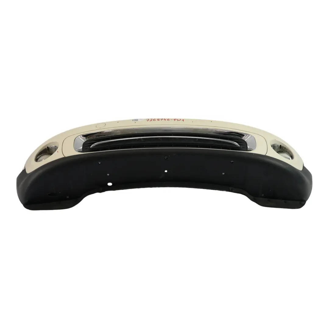Mini Cooper R55 R56 LCI Front Bumper Trim Panel Pepper White - 850 - SKU 7268746-PW1 - Part number 7268746