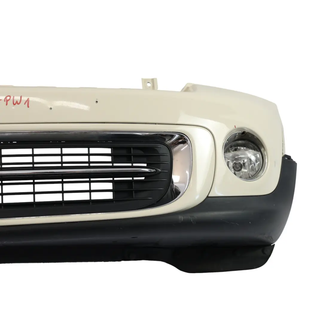 Mini Cooper R55 R56 LCI Front Bumper Trim Panel Pepper White - 850 - SKU 7268746-PW1 - Part number 7268746