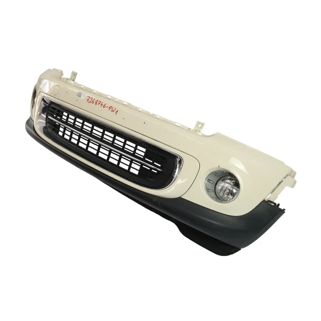 Mini Cooper R55 R56 LCI Front Bumper Trim Panel Pepper White - 850 - SKU 7268746-PW1 - Part number 7268746