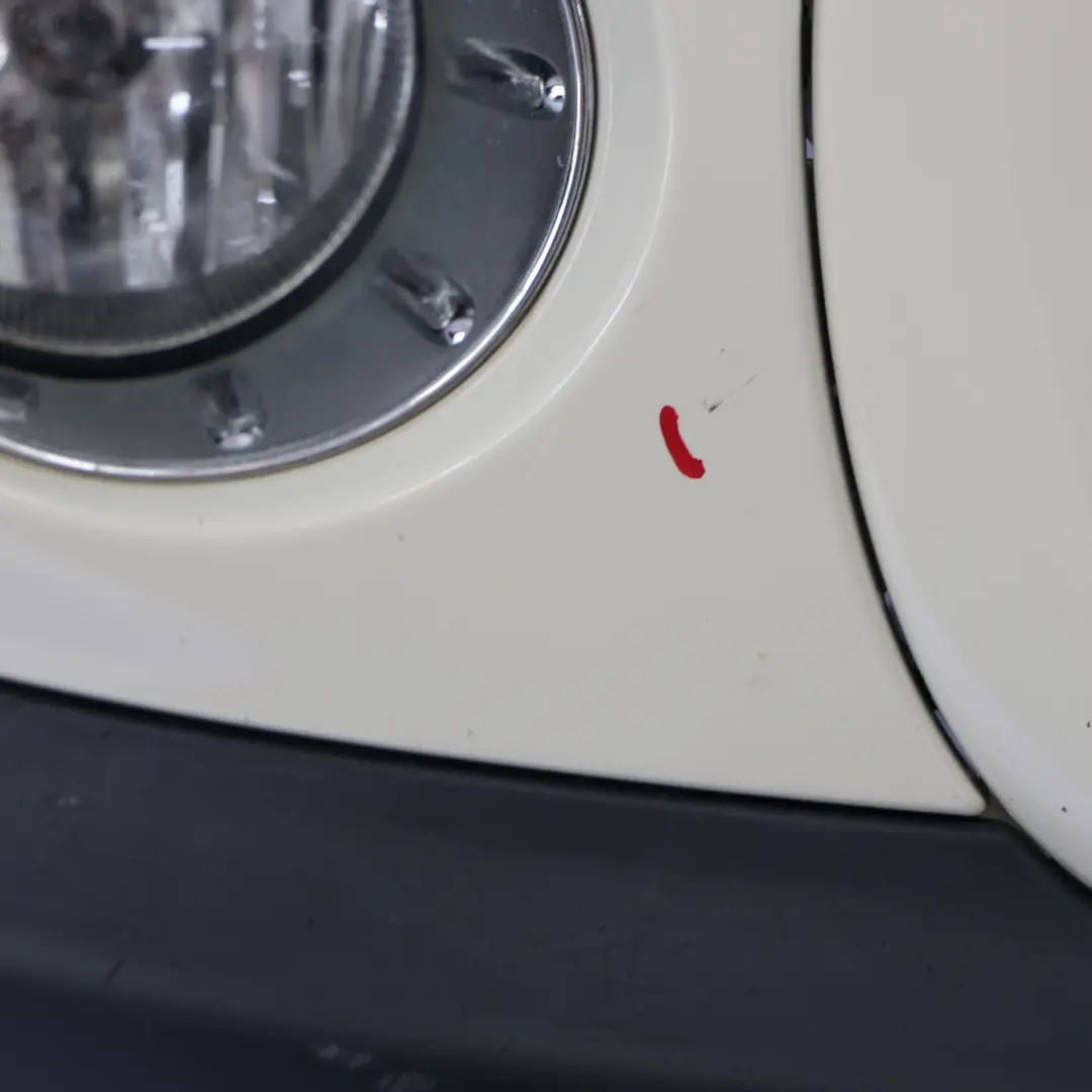 Mini Cooper R55 R56 LCI Front Bumper Trim Panel Pepper White - 850 - SKU 7268746-PW1 - Part number 7268746