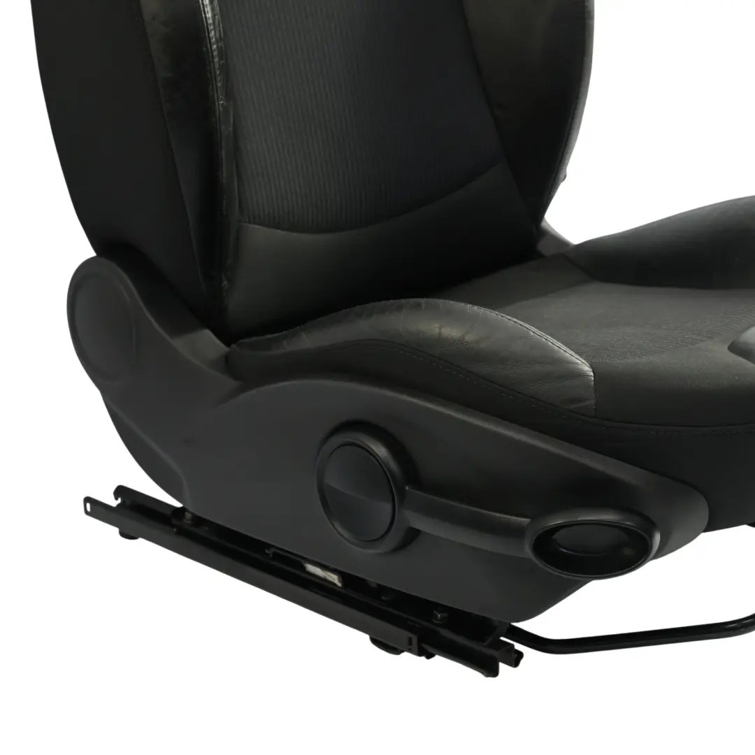 Mini Cooper R55 R56 Front Seat Sport Black Cloth Leather Ray Right O/S - SKU 7270196-3 - Part number 7270196