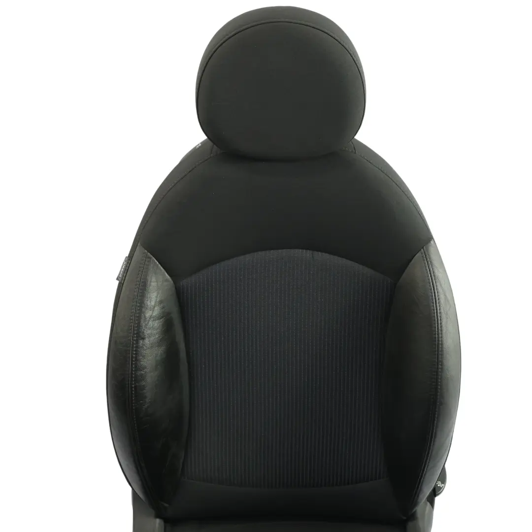 Mini Cooper R55 R56 Sedile Anteriore Sport Panno Nero Pelle Ray Destro - SKU 7270196-3 - Numero di parte 7270196