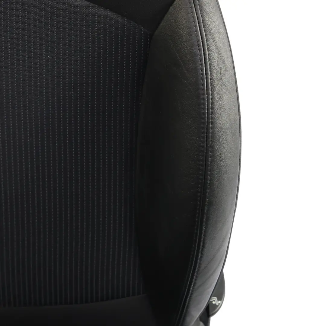 Mini Cooper R55 R56 Front Seat Sport Black Cloth Leather Ray Right O/S - SKU 7270196-3 - Part number 7270196