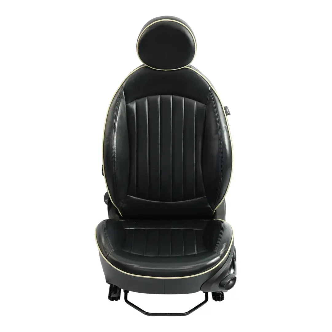 Front Seat Heated Sport Black Leather Lounge Left N/S to Mini Cooper One R55 R56 with Part number 7270233 Mini Cooper One R55 R56 Front Seat Heated Sport Black Leather Lounge Left N/S - SKU 7270233 - Part number 7270233