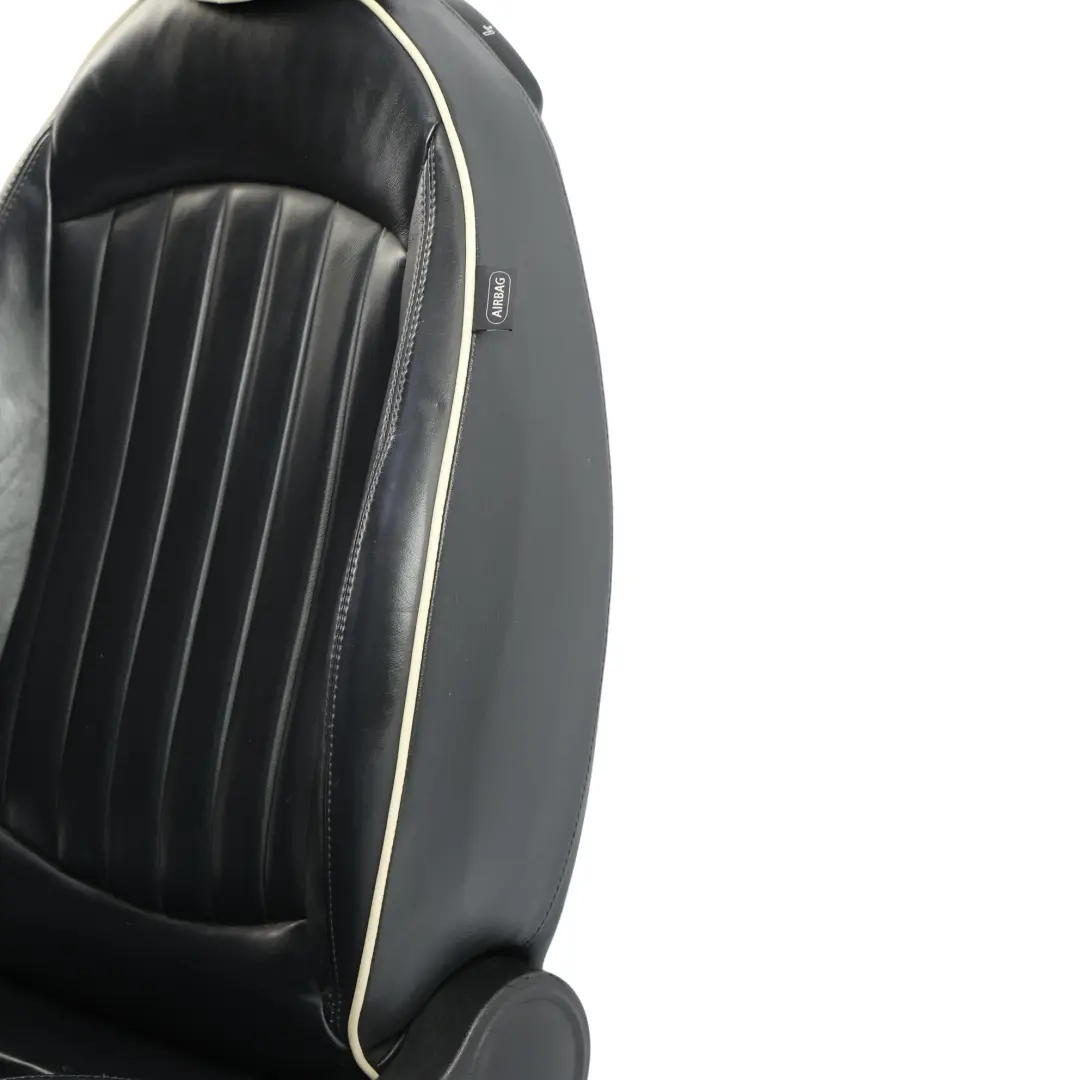 Asiento Delantero Calefactable Cuero Negro Izquierdo para Mini Cooper One R55 R56 con número de pieza 7270233 Mini Cooper One R55 R56 Asiento Delantero Calefactable Cuero Negro Izquierdo - SKU 7270233 - Número de pieza 7270233