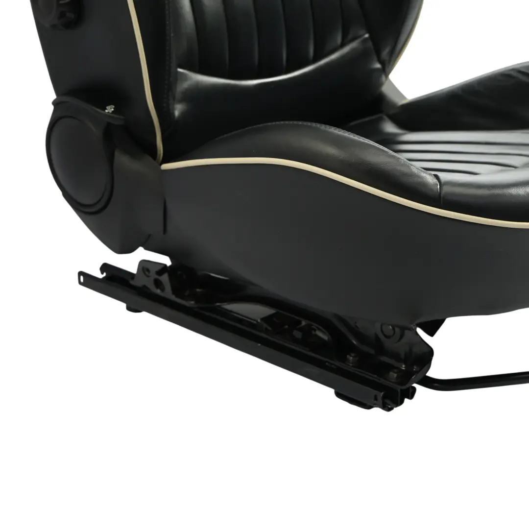 Mini Cooper One R55 R56 Front Seat Heated Sport Black Leather Lounge Left N/S - SKU 7270233 - Part number 7270233