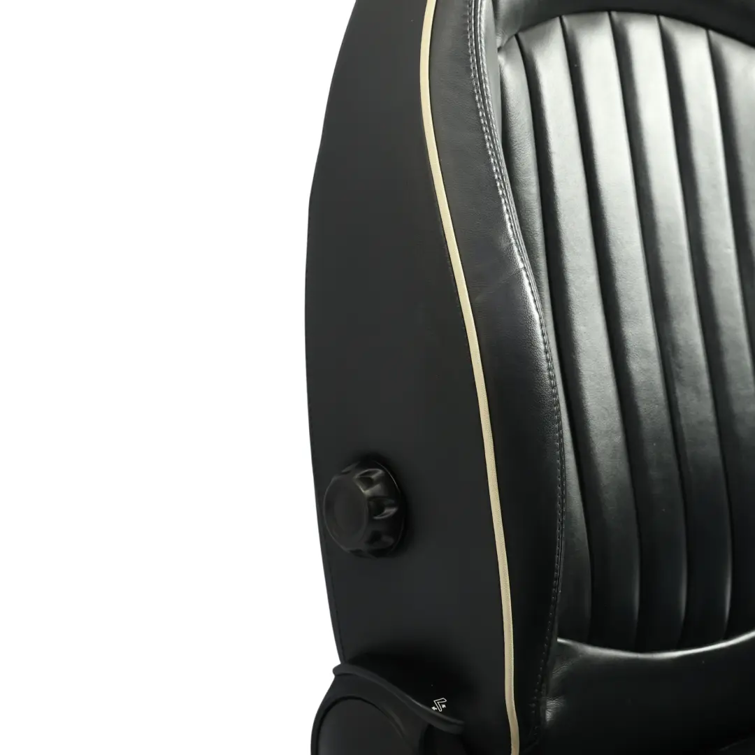 Mini Cooper One R55 R56 Front Seat Heated Sport Black Leather Lounge Left N/S - SKU 7270233 - Part number 7270233