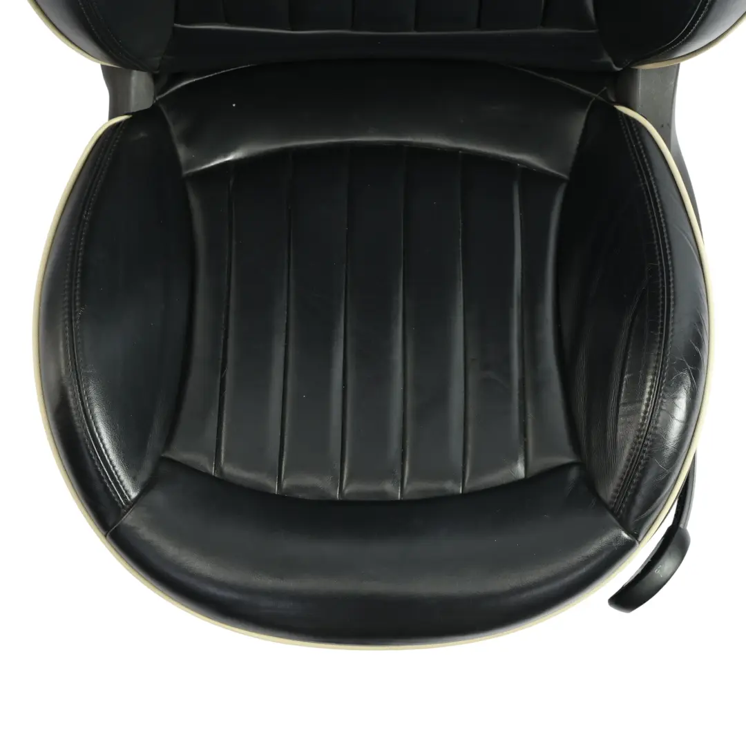 Front Seat Heated Sport Black Leather Lounge Left N/S to Mini Cooper One R55 R56 with Part number 7270233 Mini Cooper One R55 R56 Front Seat Heated Sport Black Leather Lounge Left N/S - SKU 7270233 - Part number 7270233