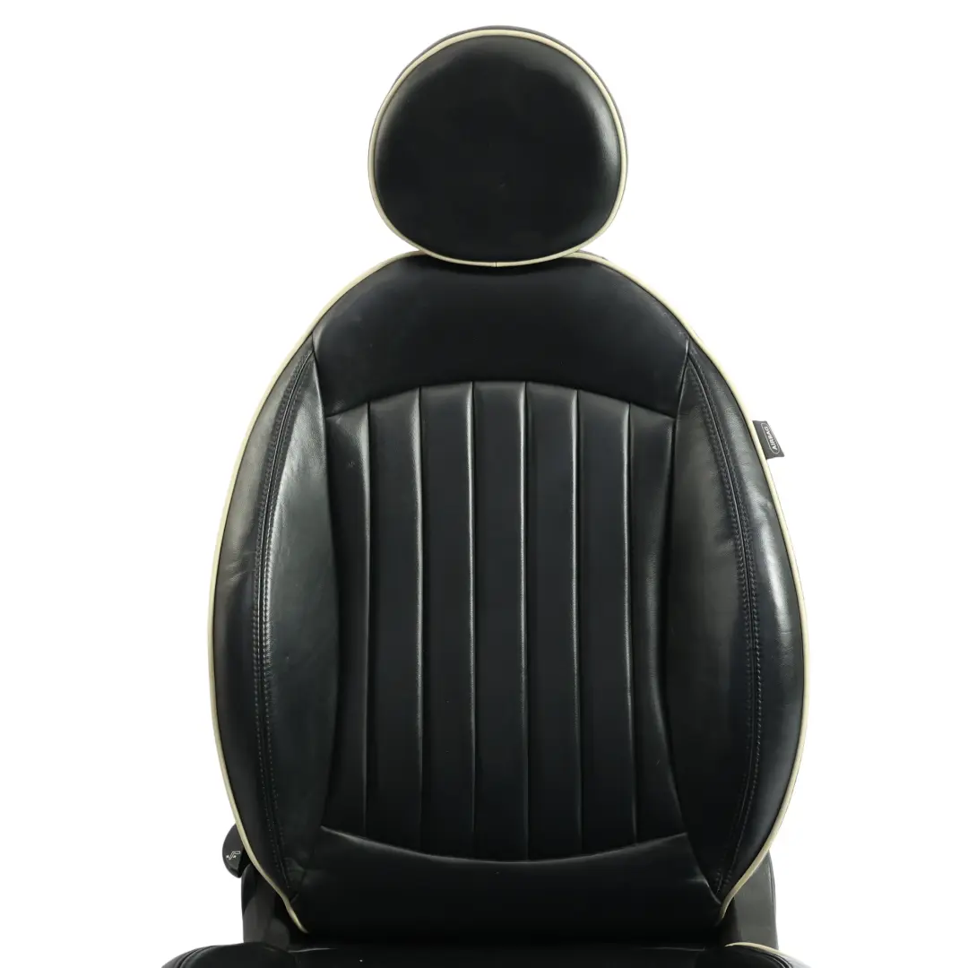 Mini Cooper One R55 R56 Front Seat Heated Sport Black Leather Lounge Left N/S - SKU 7270233 - Part number 7270233
