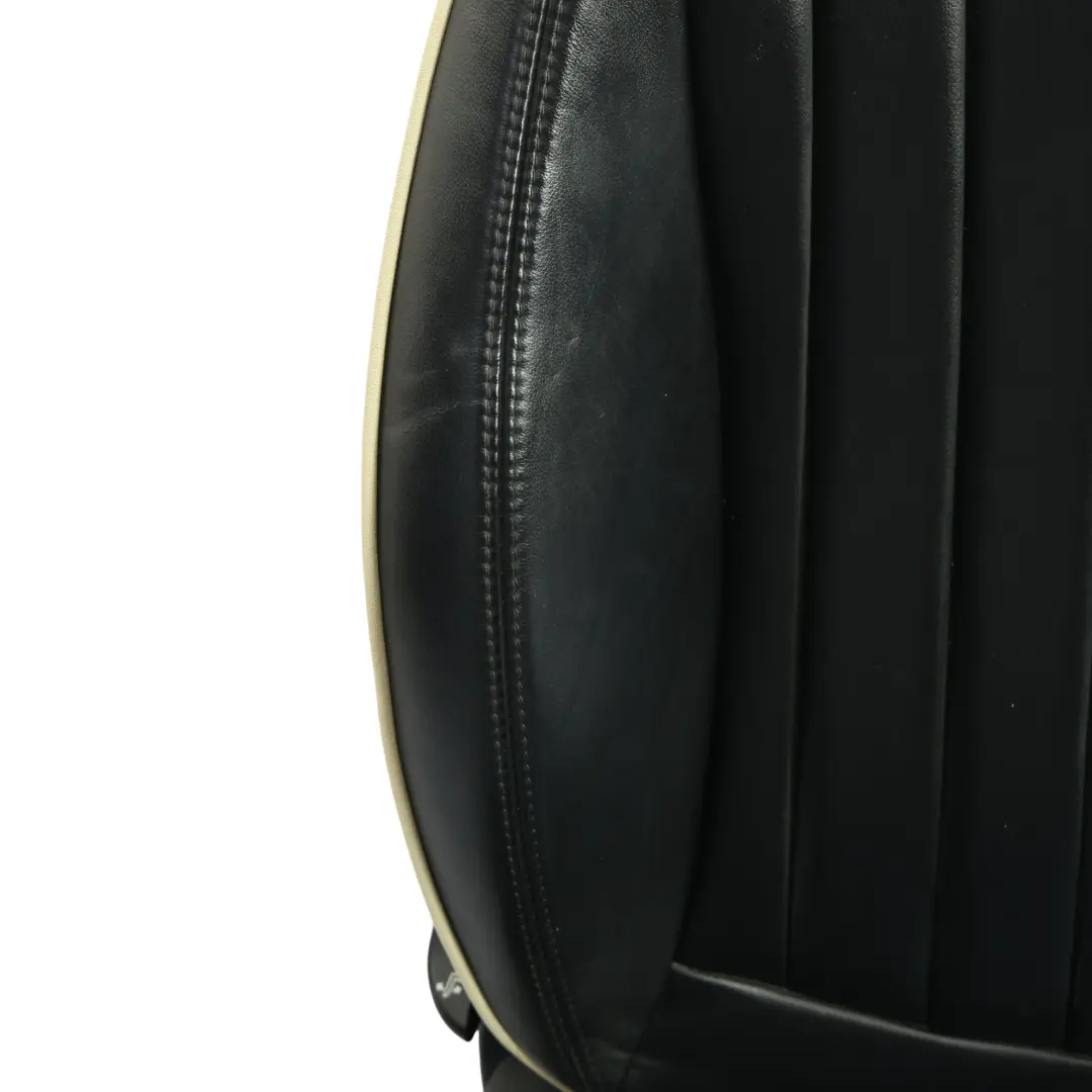 Asiento Delantero Calefactable Cuero Negro Izquierdo para Mini Cooper One R55 R56 con número de pieza 7270233 Mini Cooper One R55 R56 Asiento Delantero Calefactable Cuero Negro Izquierdo - SKU 7270233 - Número de pieza 7270233