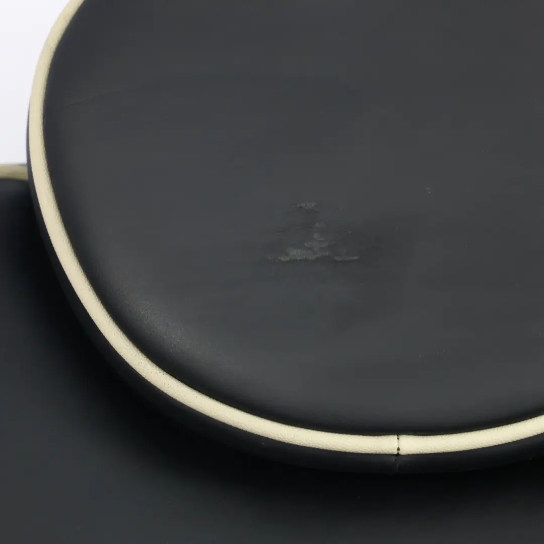 BMW Mini Clubman R55 Rear Right O/S Leather Seat Cushion Backrest Black - SKU 7270424 - Part number 7270424