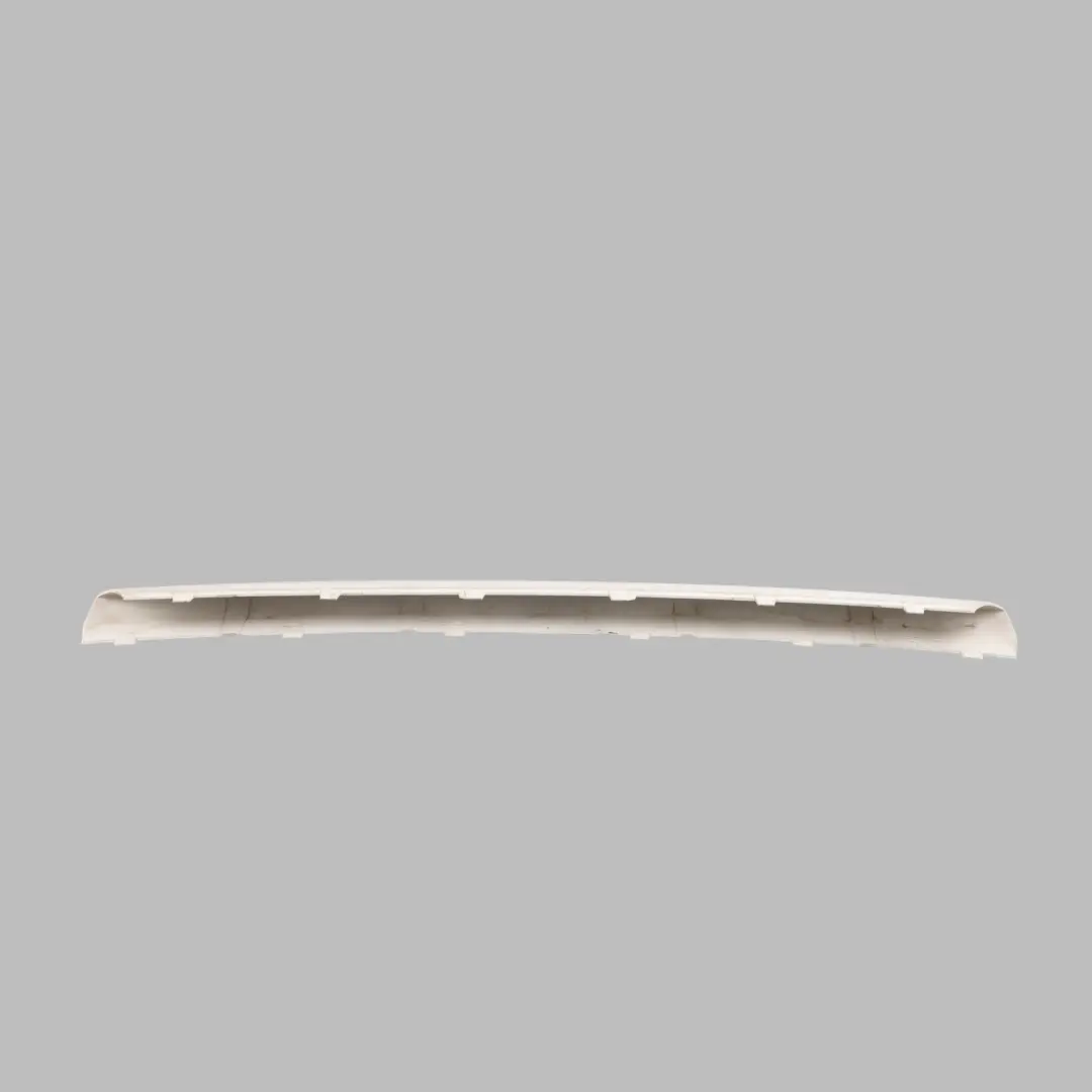 Front Bumper Lower Strip Rod Finisher Mineral White - A96 to BMW F20 F21 with Part number 7272573 BMW F20 F21 Front Bumper Lower Strip Rod Finisher Mineral White - A96 - SKU 7272573-MW - Part number 7272573