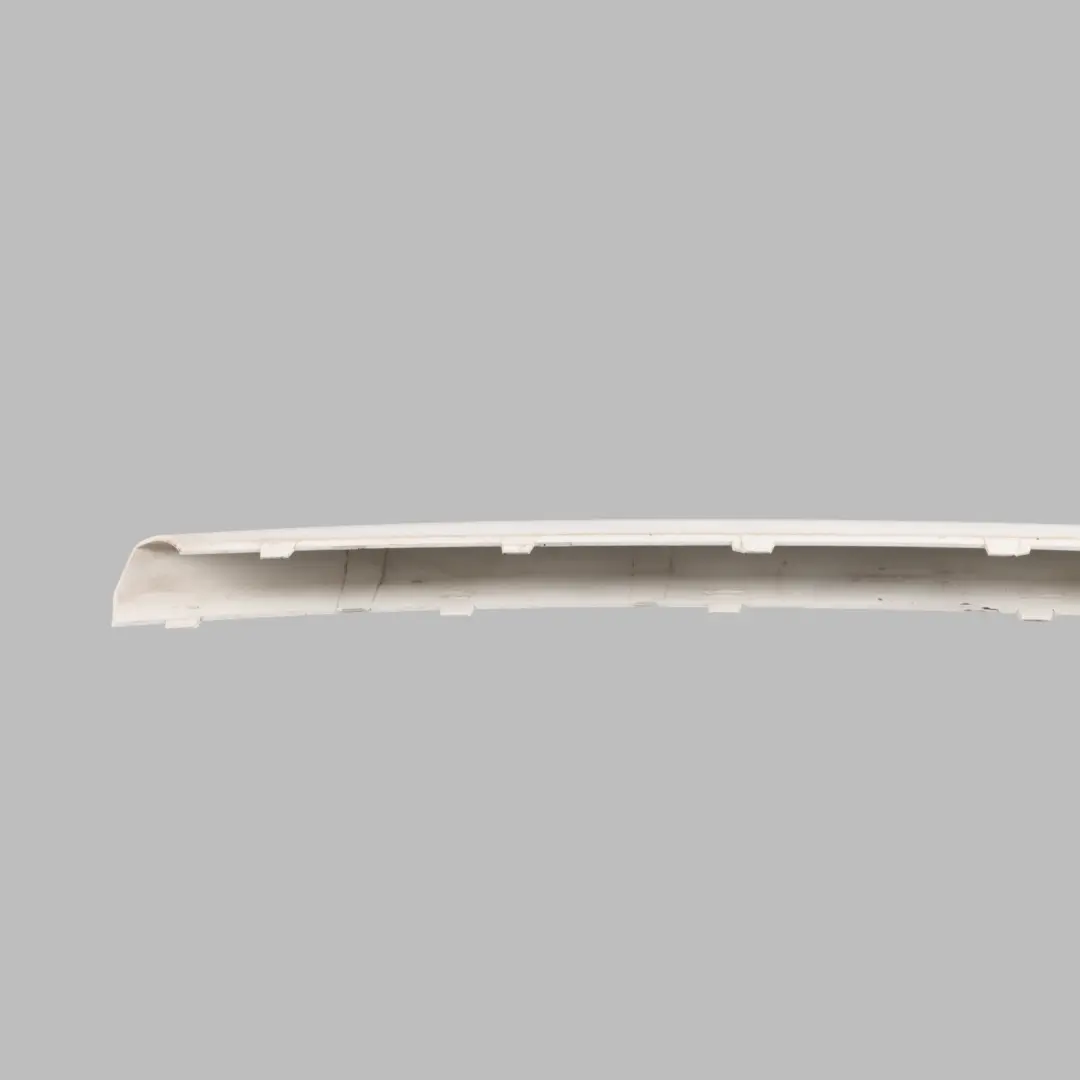 Front Bumper Lower Strip Rod Finisher Mineral White - A96 to BMW F20 F21 with Part number 7272573 BMW F20 F21 Front Bumper Lower Strip Rod Finisher Mineral White - A96 - SKU 7272573-MW - Part number 7272573