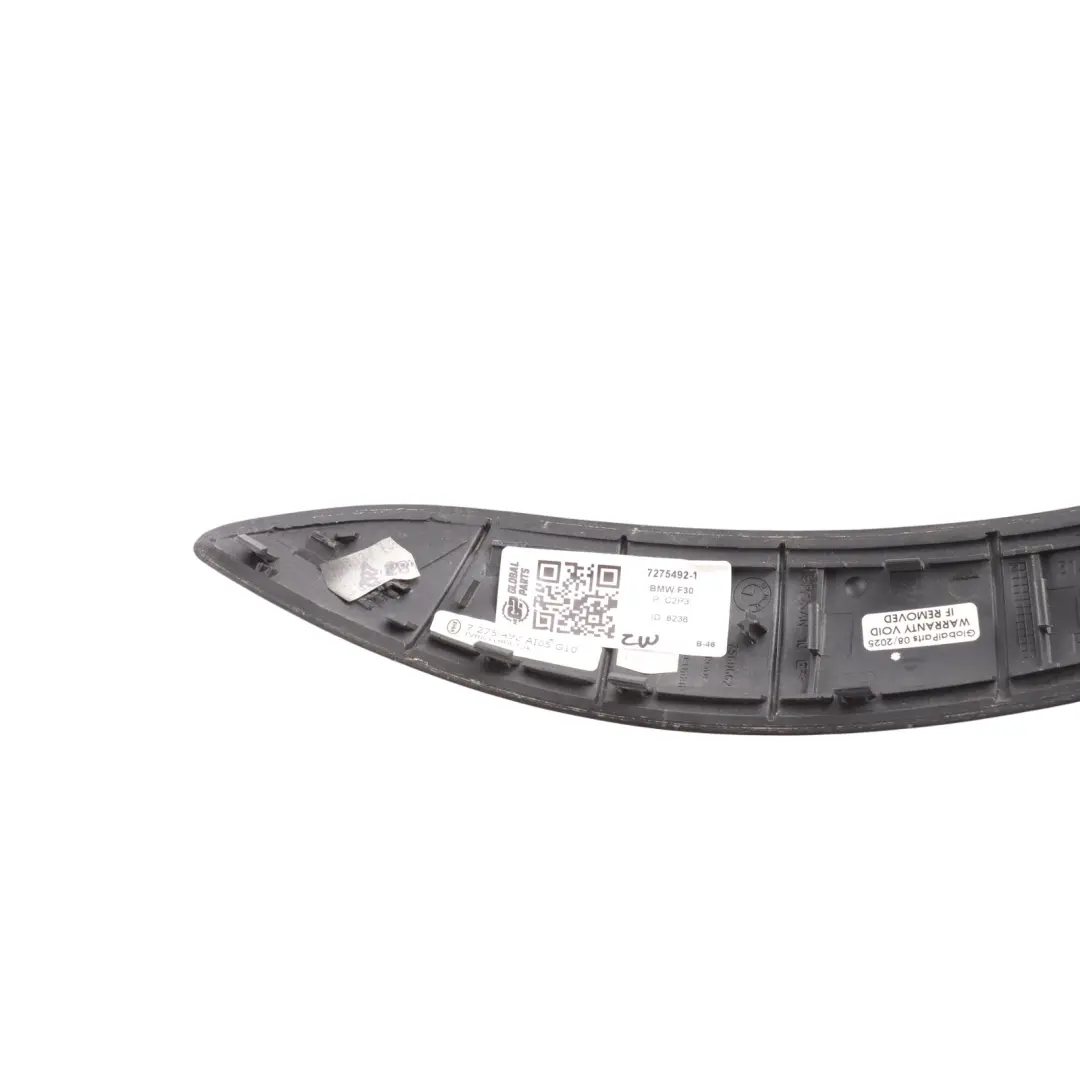  Tirador Embellecedor Puerta BMW F30 F31 F32 Tirador Derecho Madera Antracita - SKU 7275492-1 - Número de pieza 7275492