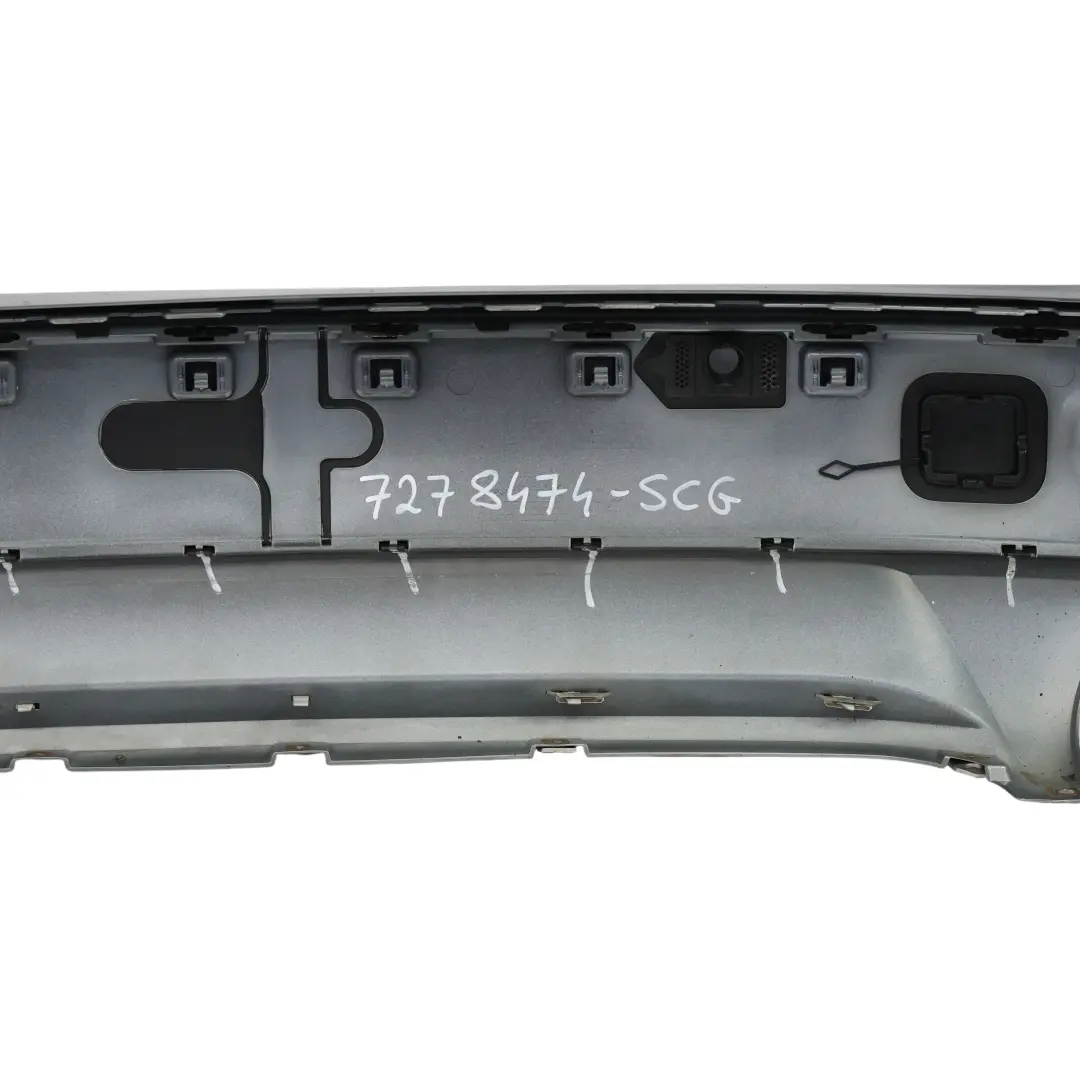 BMW X3 F25 Zderzak Tył PDC Spacegrau Szary Metalik - A52 - SKU 7278474-SCG - Numer Części 7278474