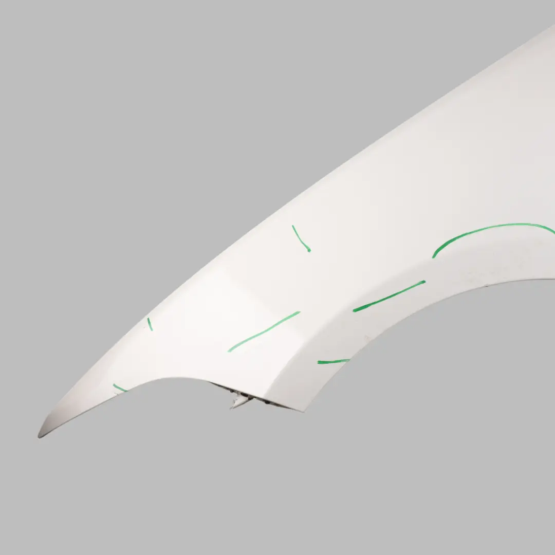 BMW F20 F21 Side Panel Wing Fender Front Left N/S Alpinweiss Alpine White - 300 - SKU 7284645-AW - Part number 7284645