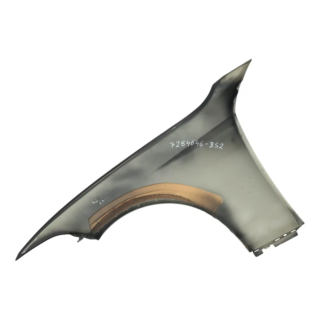 Side Panel Front Right O/S Wing Fender Black Sapphire - 475 to BMW F20 F22 with Part number 7284646 BMW F20 F22 Side Panel Front Right O/S Wing Fender Black Sapphire - 475 - SKU 7284646-BS2 - Part number 7284646